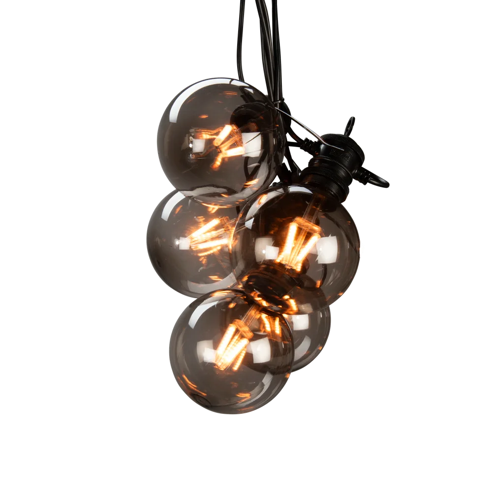 Lyssett 10 pærebytte. LED 450cm – Svart – Belysning | m v:2265877 Lyssett 10 pærebytte. LED 450cm – Svart – Belysning | m v:2265877