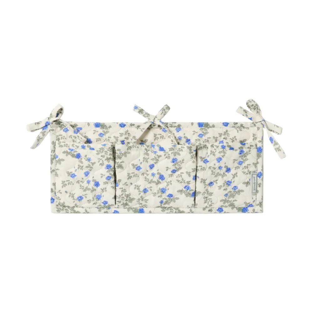 Dainty satin quiltet sengepose v:9674960