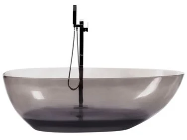 Frittstående badekar BLANCARENA 170 x 78 cm Svart v:6824218 Frittstående badekar BLANCARENA 170 x 78 cm Svart v:6824218