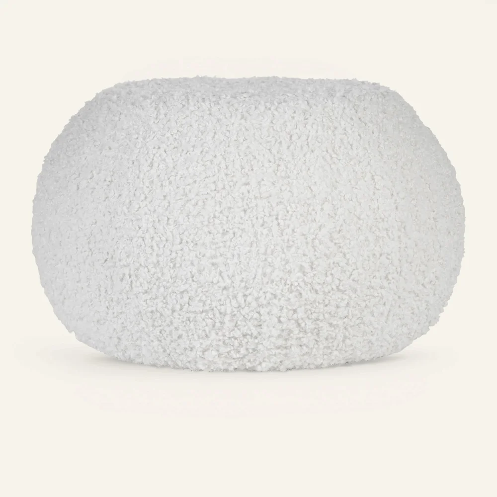 Puff hvit – 30 cm ø49 v:3248218