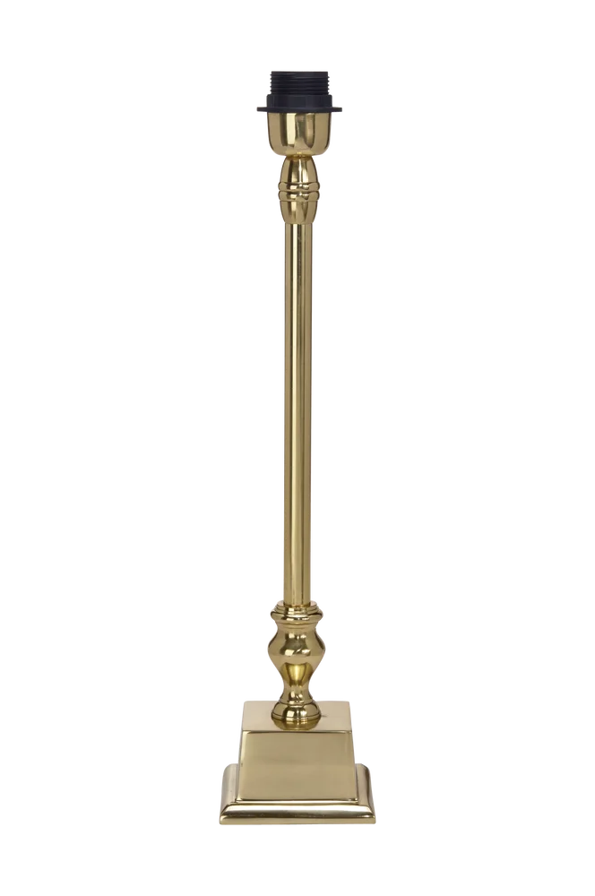 Linné Lampefot 36 cm – Messing – Belysning | m v:1708426 Linné Lampefot 36 cm – Messing – Belysning | m v:1708426