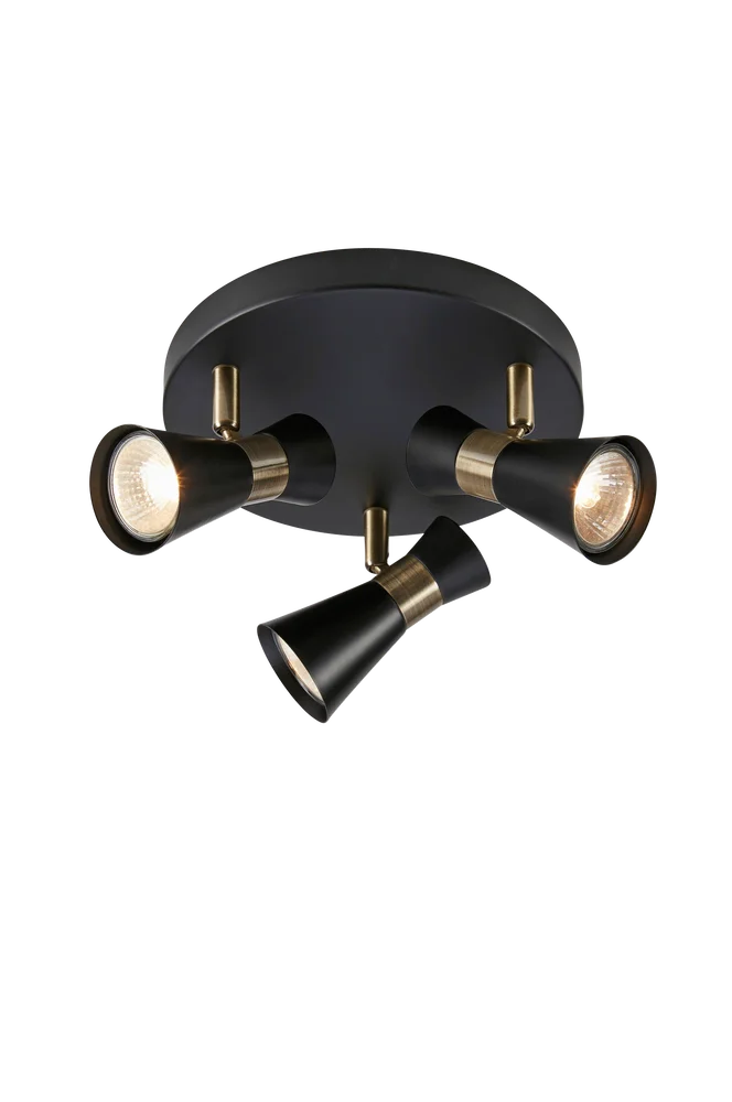 Spotlight FOLIE rund – Svart – Belysning | m v:1179679