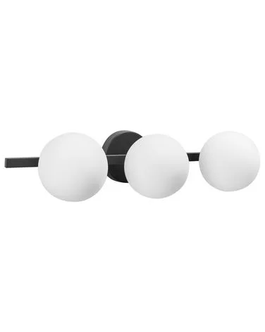 Vegglampe GIMONE Metall Svart v:3214945 Vegglampe GIMONE Metall Svart v:3214945