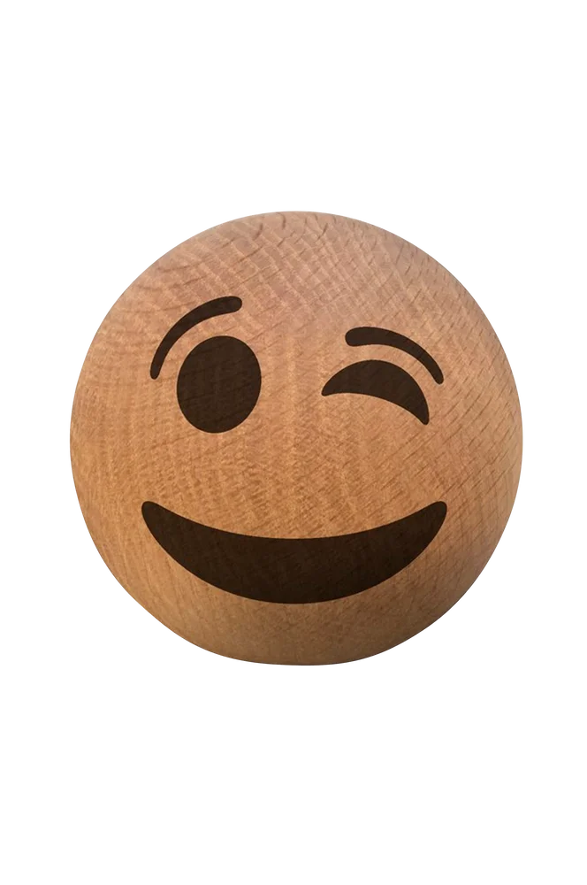 Emojiball 7 cm – Natur – Dekor | m v:4735863 Emojiball 7 cm – Natur – Dekor | m v:4735863