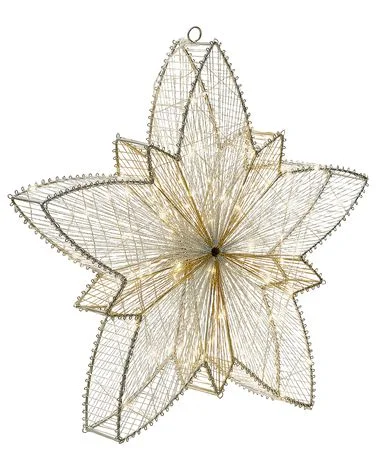 Hengende utendørsdekorasjon LED HOFSOS 50 cm Stjerne Sølv v:2624508 Hengende utendørsdekorasjon LED HOFSOS 50 cm Stjerne Sølv v:2624508