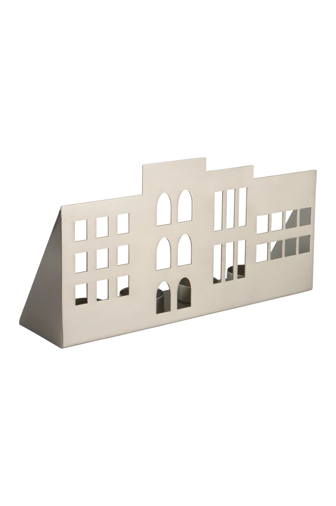 NEW YORK lanterne – Sølv – Dekor | m v:5082183