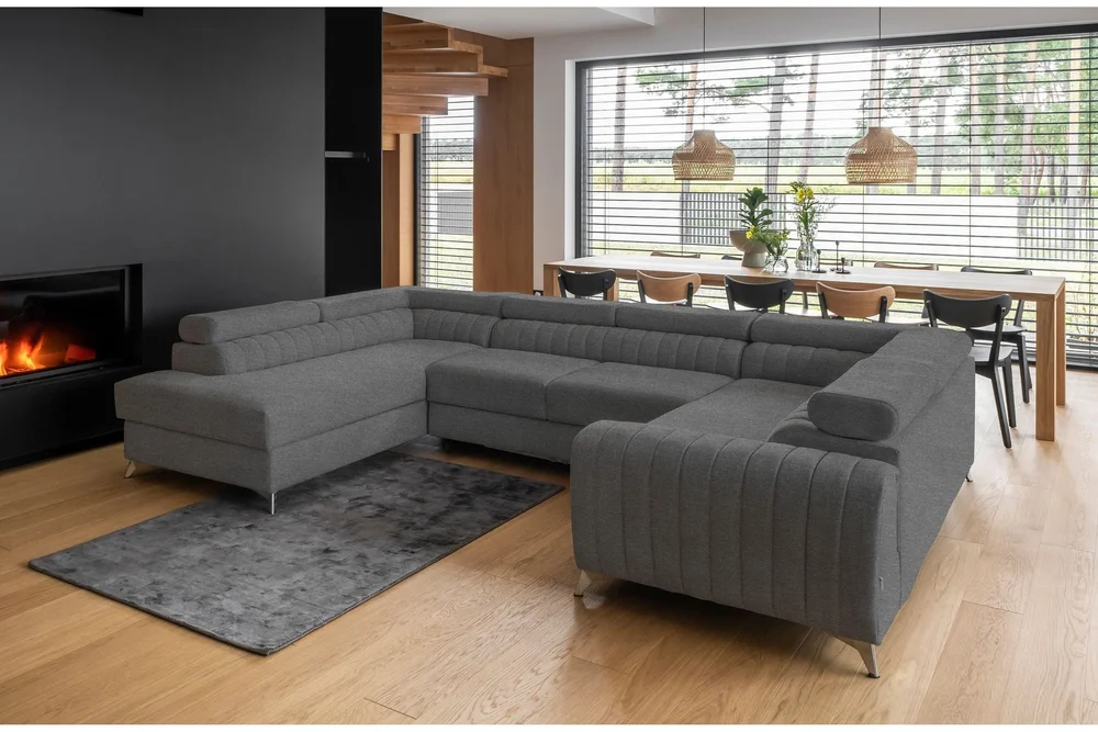 Kotori Hjørnesovesofa m. Sjeselong v:1370026