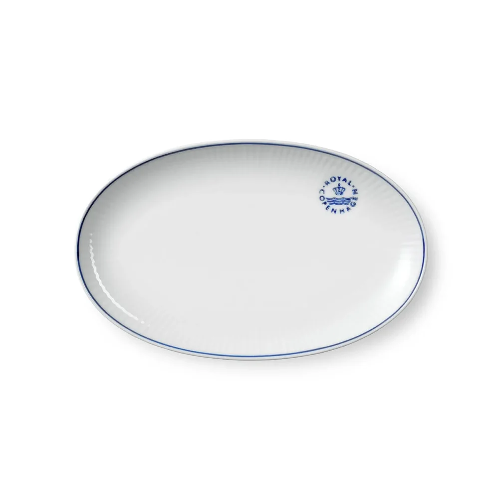 Blueline tallerken oval 23 cm v:9146971