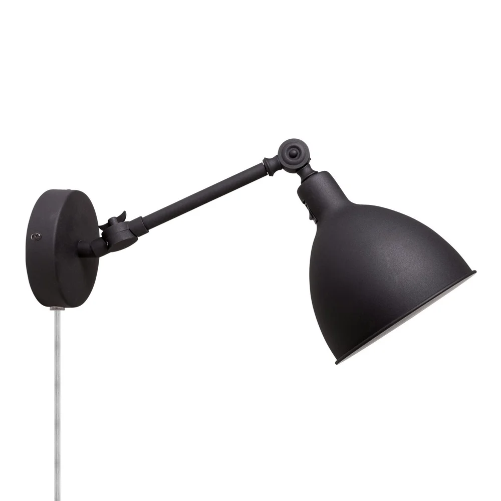 Bazar Mini Vegglampe, Svart v:7916377 Bazar Mini Vegglampe, Svart v:7916377