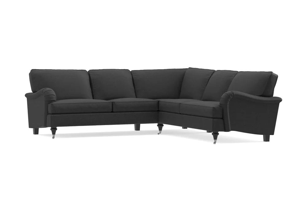 Howard Classic 6-seters L-formet Hjørnesofa i Stoff v:2063074 Howard Classic 6-seters L-formet Hjørnesofa i Stoff v:2063074