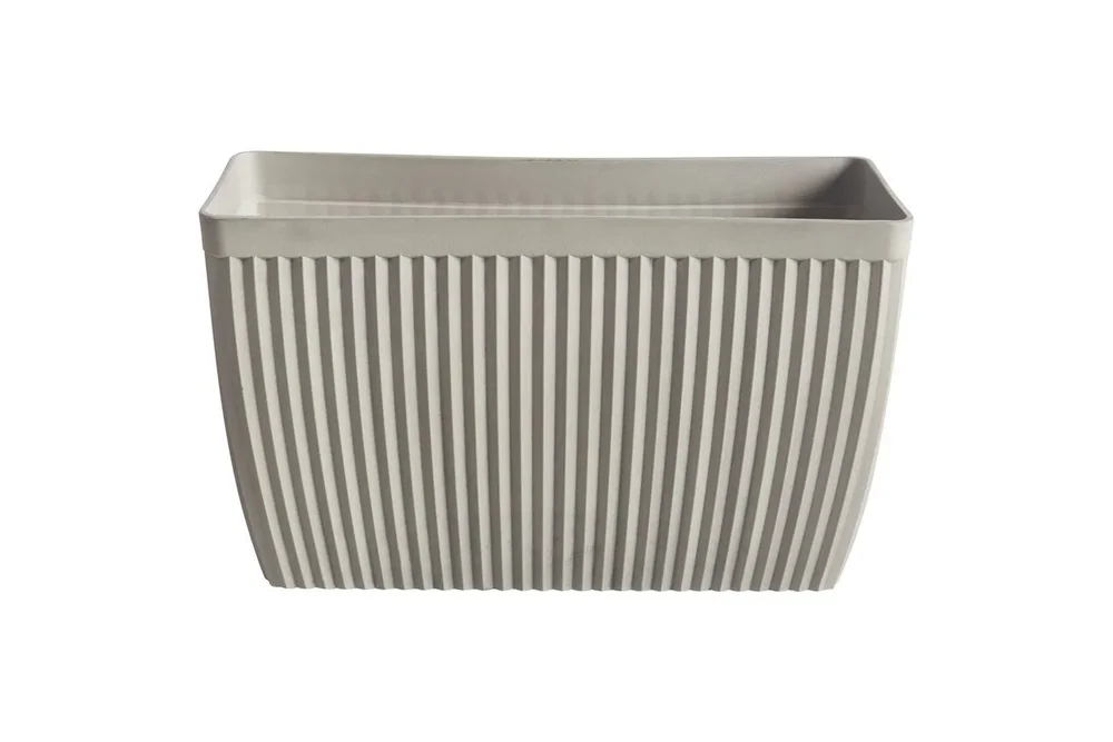 Trädgårdskruka Beliani Sisal 74x32x43 cm Beige v:4301799