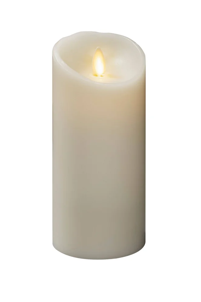WAX LED vokslys høyde 16.5 cm - Hvit - Dekor | m v:7365762