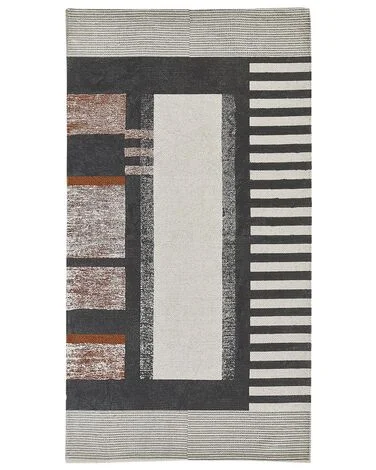 Teppe KAKINADA Flerfarget 80 x 150 cm Bomull v:5633720 Teppe KAKINADA Flerfarget 80 x 150 cm Bomull v:5633720