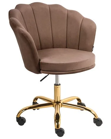 Kontorstol MONTICELLO Fløyel Brun v:8850427