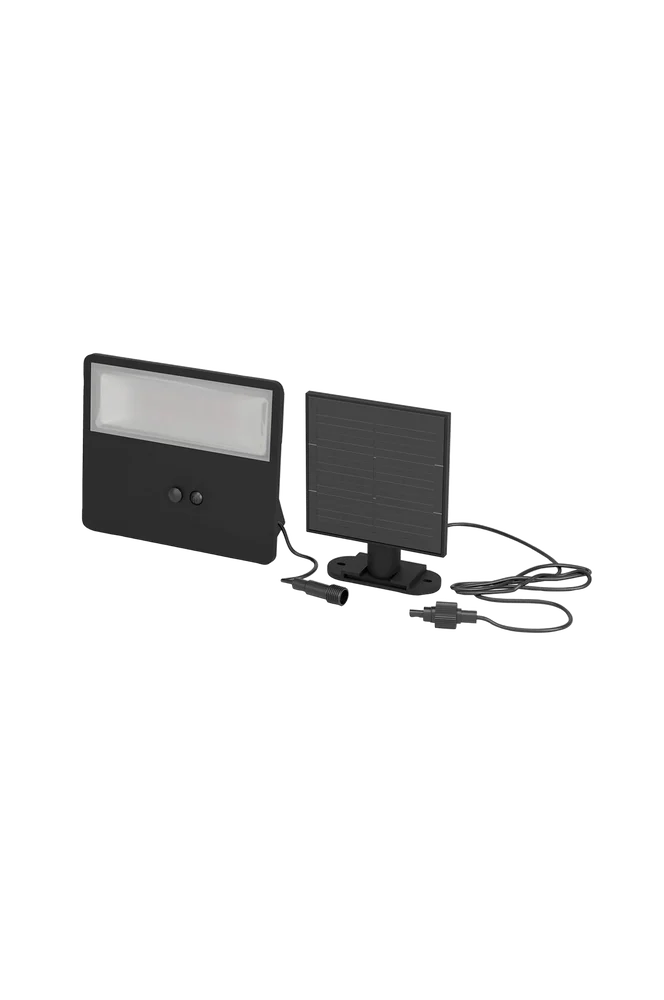 Solcellelys Panettieri With Sensor 860 Lumen – Svart – Belysning | m v:4675478