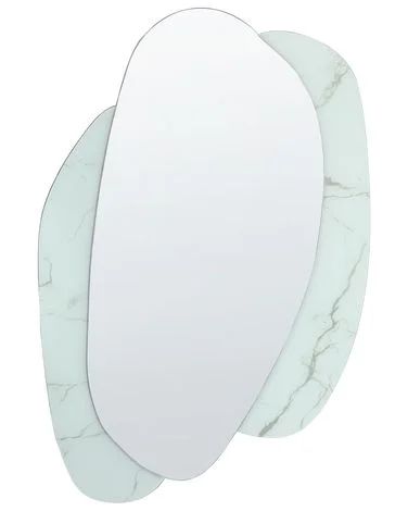 Veggspeil PANNES 80 cm 117 cm Lyseblå v:9294047