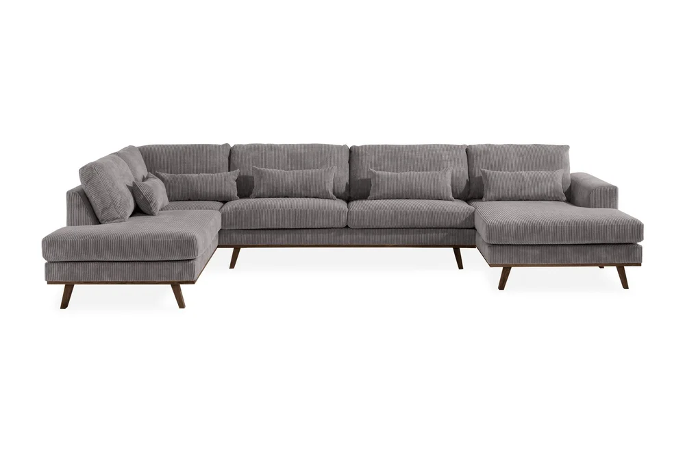 Copenhagen 5-seters Venstrevendt U-formet Sofa med Divan og Sjeselong i Manchester v:1309645 Copenhagen 5-seters Venstrevendt U-formet Sofa med Divan og Sjeselong i Manchester v:1309645