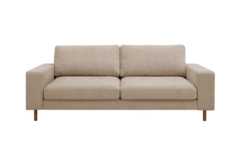 Scandi dyp 3-seters sofa i stoff v:5744433