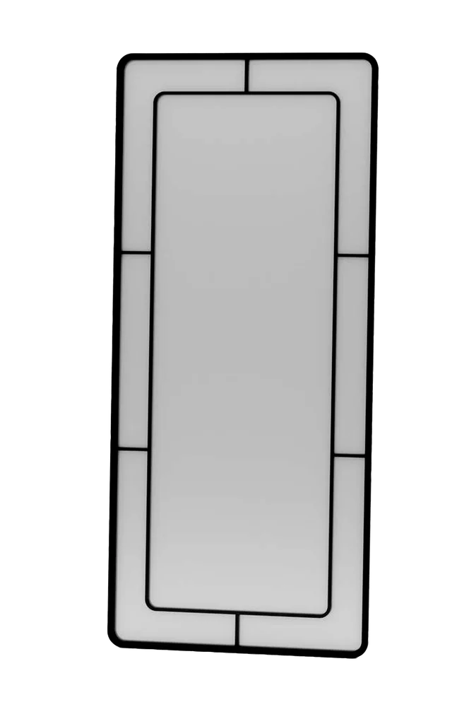 Cheval Mirror Edgea – Svart m v:5240590