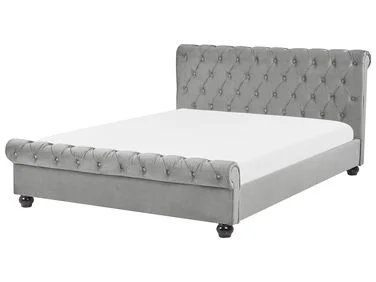 Vannseng Fløyel AVALLON 140 x 200 cm Grå v:3854463 Vannseng Fløyel AVALLON 140 x 200 cm Grå v:3854463