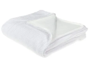 Pledd BJAS 200 x 220 cm Hvit v:3777973 Pledd BJAS 200 x 220 cm Hvit v:3777973