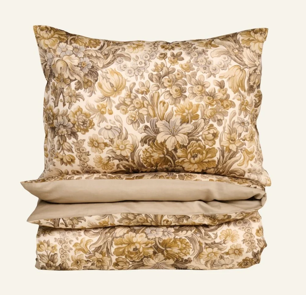 Sateng sengesett multi grå - 200x220 cm v:5105097