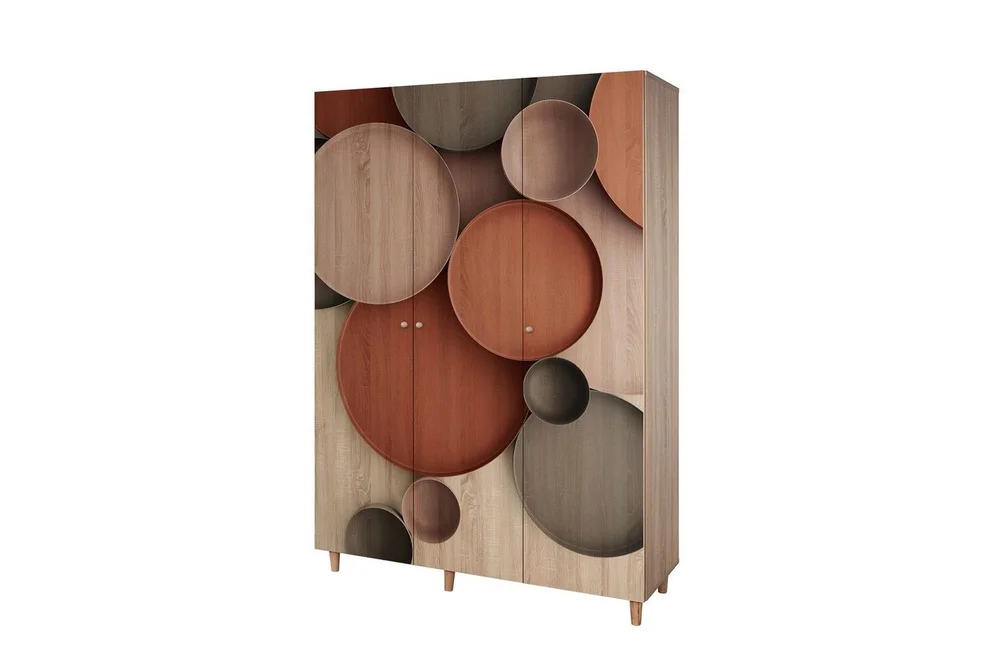 Gladfield Garderobe 135x192 cm v:5370441