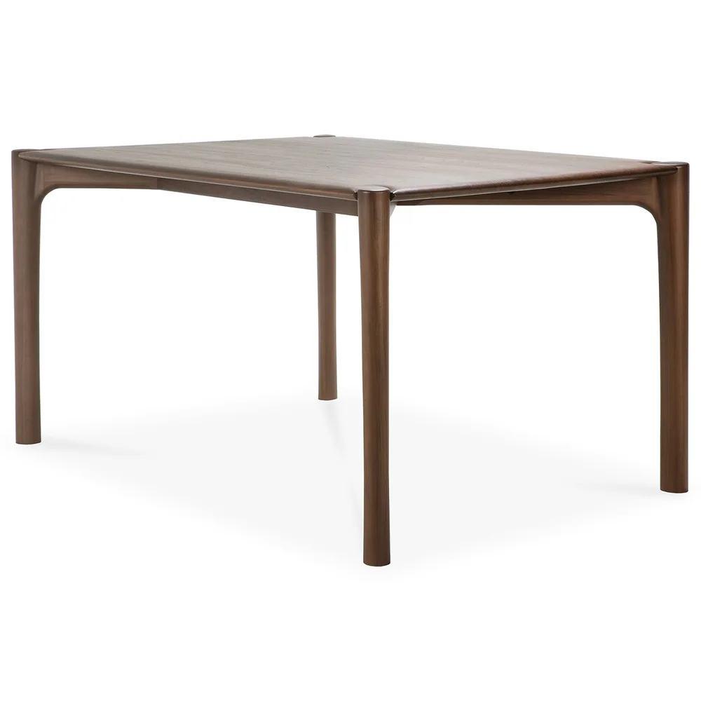 PI Spisebord Mørkbeiset Teak, 80x160 cm v:1271428