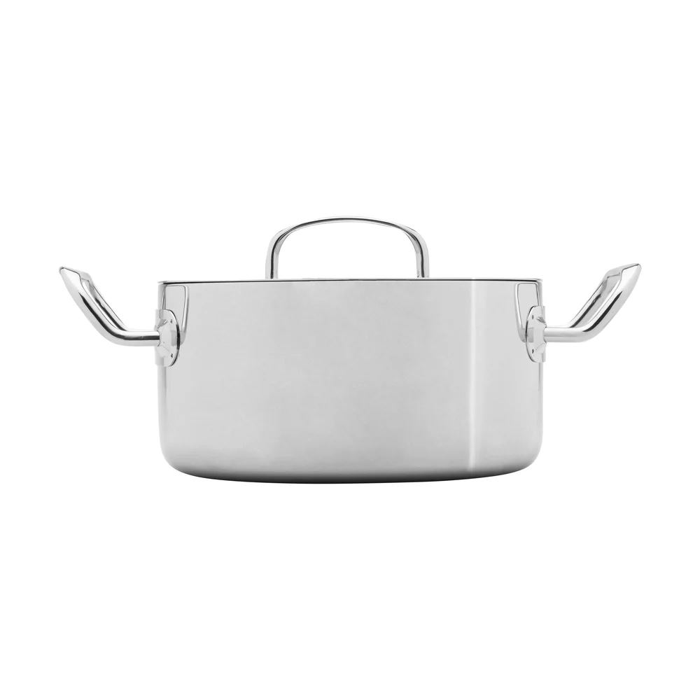 Heirol Steely Classic Triply gryte med lokk 3 liter v:1799065 Heirol Steely Classic Triply gryte med lokk 3 liter v:1799065