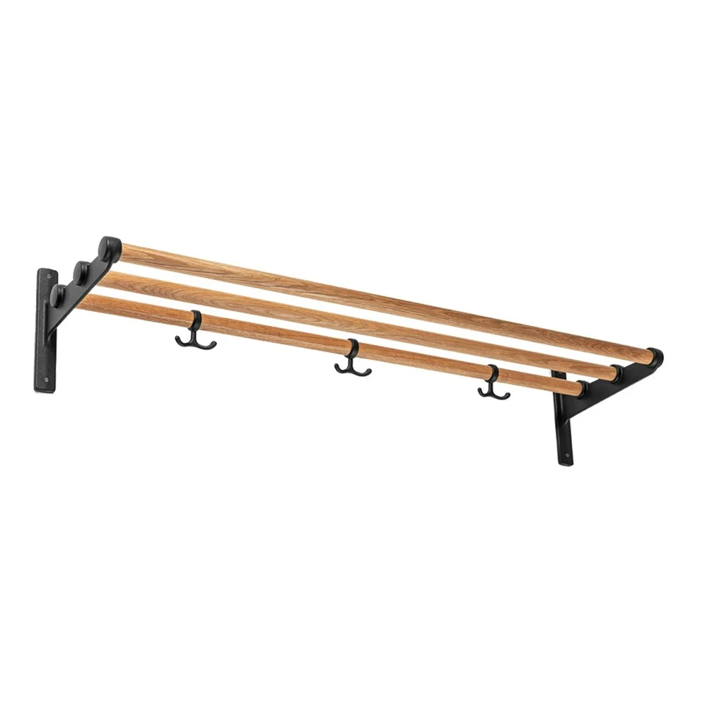Nostalgi Hat Rack/Shoe Rack, Black Fittings Hattehylle Svart Eik v:6861881 Nostalgi Hat Rack/Shoe Rack, Black Fittings Hattehylle Svart Eik v:6861881