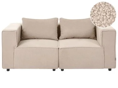 Modulsofa 2-seters AXEBO Bouclé Beige v:3385115