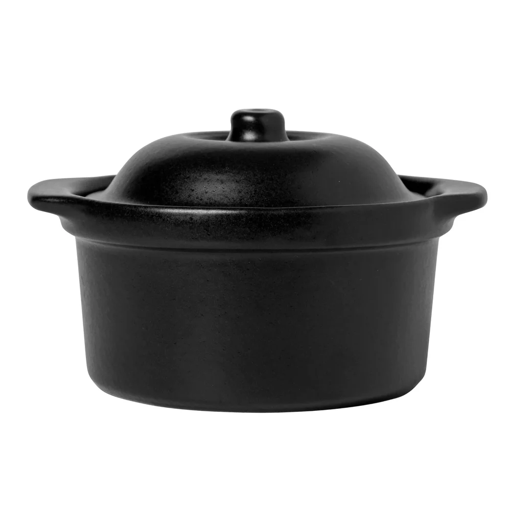 Vig ildfast form med lokk svart v:4982333