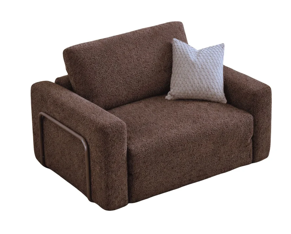 1-seters sovesofa Atelier Del Sofa Wello Single (80 x 70 cm) Brun v:6244568 1-seters sovesofa Atelier Del Sofa Wello Single (80 x 70 cm) Brun v:6244568