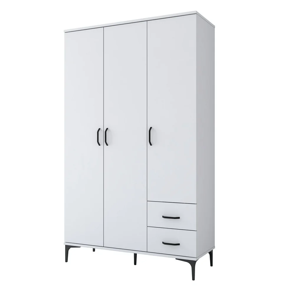 Baderomsskap Wallxpert Dara (120 x 198,6 x 45 cm) Hvit v:2953643 Baderomsskap Wallxpert Dara (120 x 198,6 x 45 cm) Hvit v:2953643
