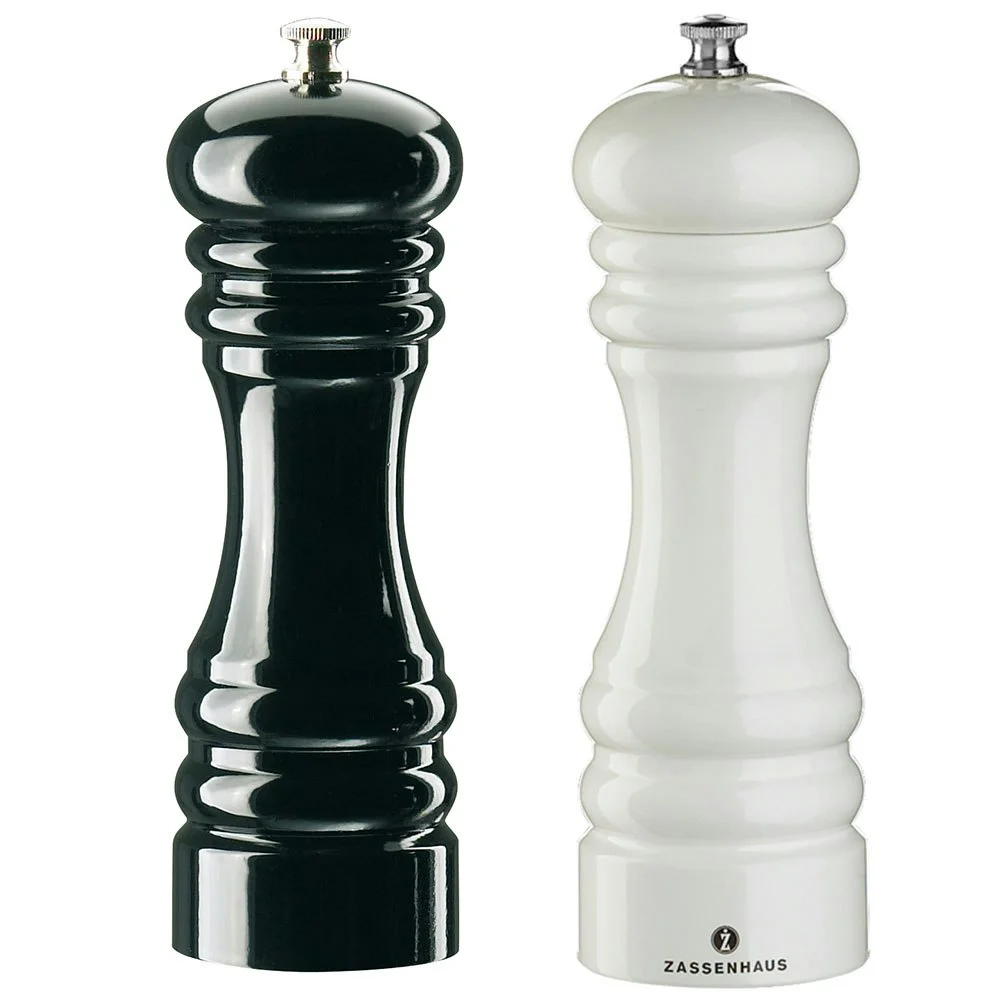 Berlin Salt Og Pepperkvern 2 Pakk 18cm, Svart/Hvit v:7042848