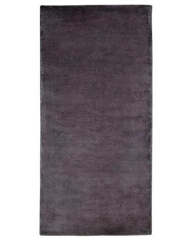 Teppe GESI II Mørkegrå 80 x 150 cm Viskose v:5629167