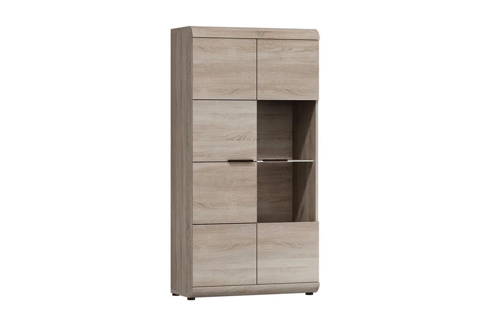 Link Vitrineskap 80x37x158 cm v:7398154