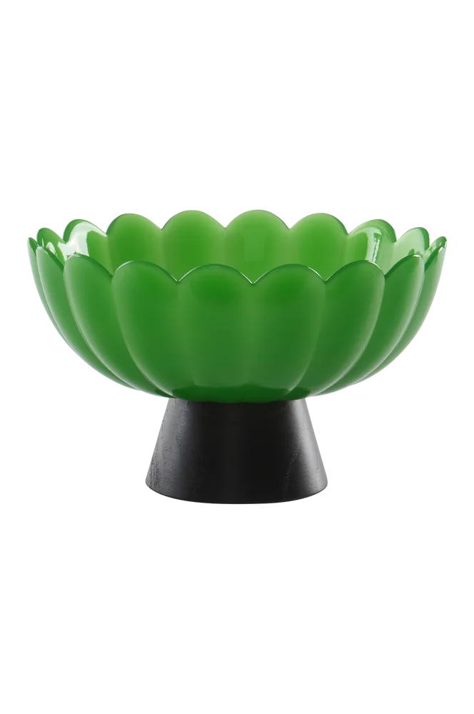 CLOVER glasskål ø 20 cm – Grønn – Kjøkken & husholdning | m v:1119572 CLOVER glasskål ø 20 cm – Grønn – Kjøkken & husholdning | m v:1119572