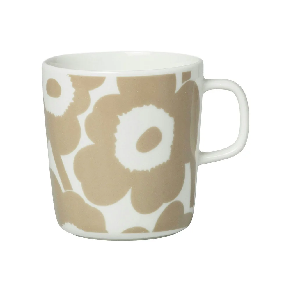 Oiva/Unikko Krus 40 cl, Beige / Hvit v:164546