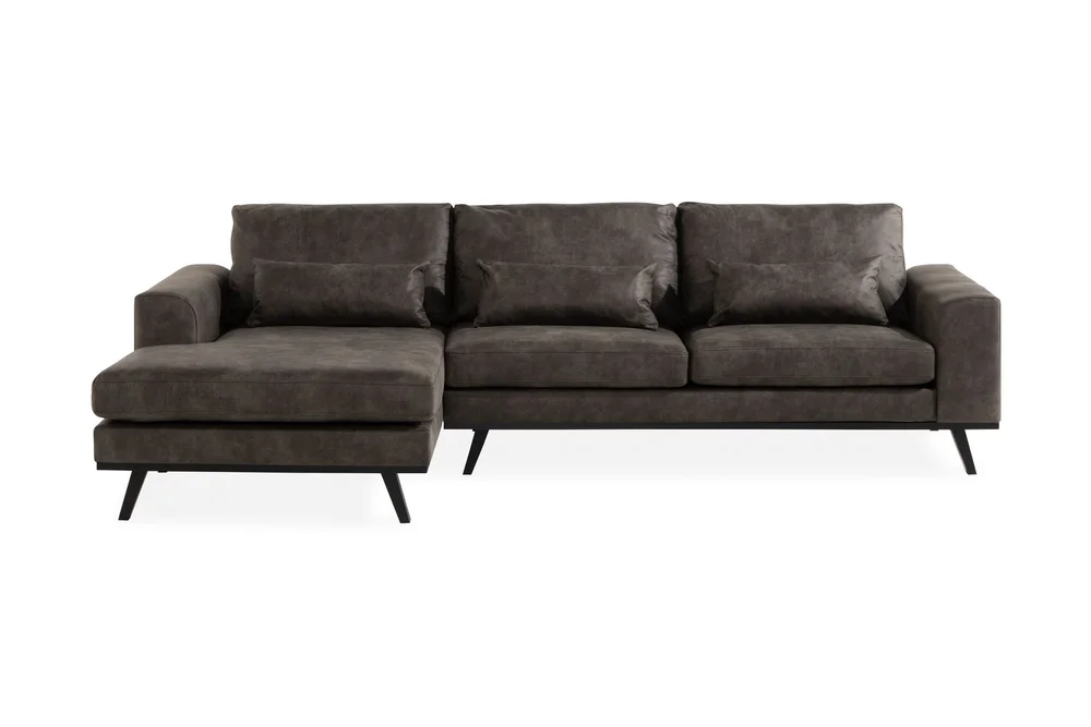 Copenhagen 4-seters Venstrevendt L-formet Divansofa i Kunstlær v:5801871 Copenhagen 4-seters Venstrevendt L-formet Divansofa i Kunstlær v:5801871