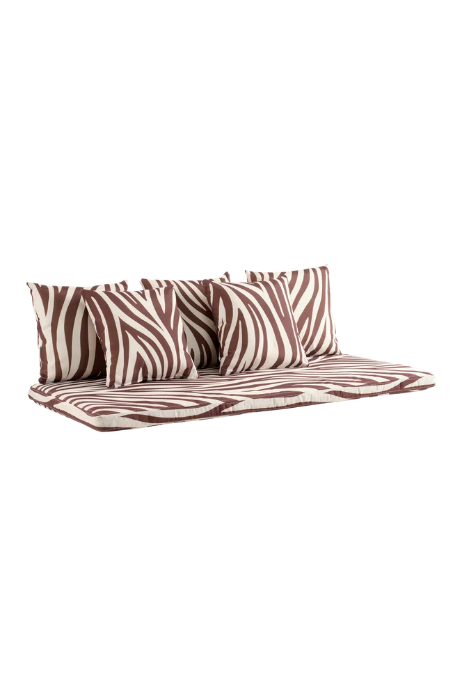 MENTON putesett sofa – Brun – Utemøbler & hage | m v:3407702
