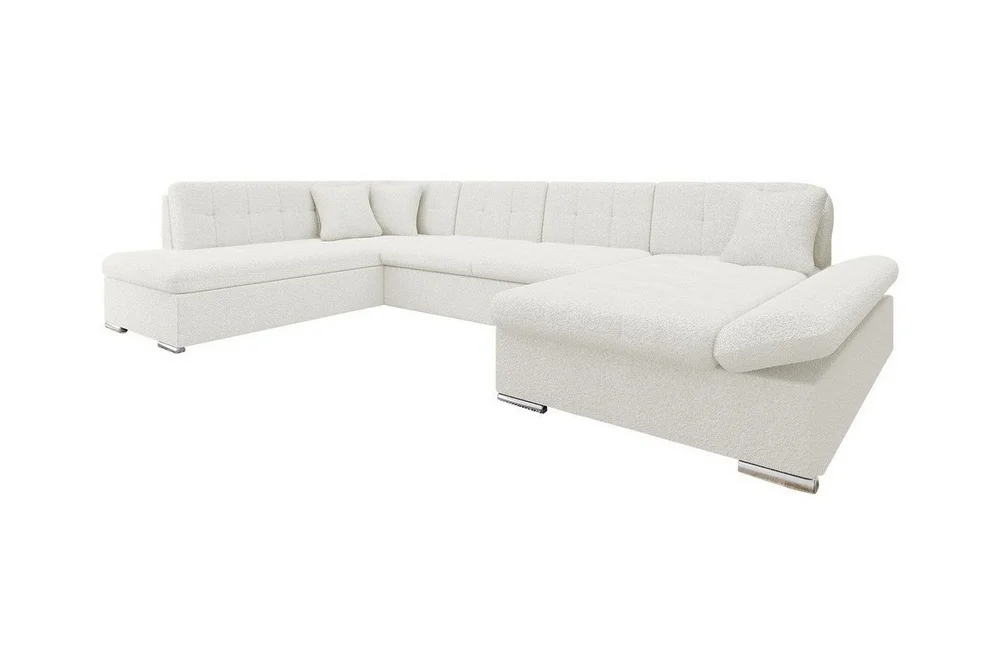 Zumar 5-sits Hörnbäddsoffa White v:2182155