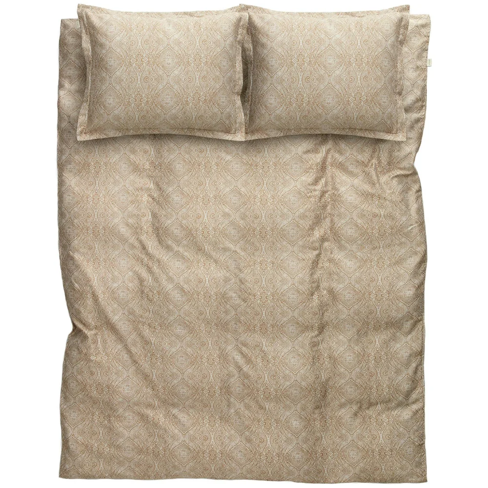 Classic Paisley Sengesett, Cumin Beige v:6255947