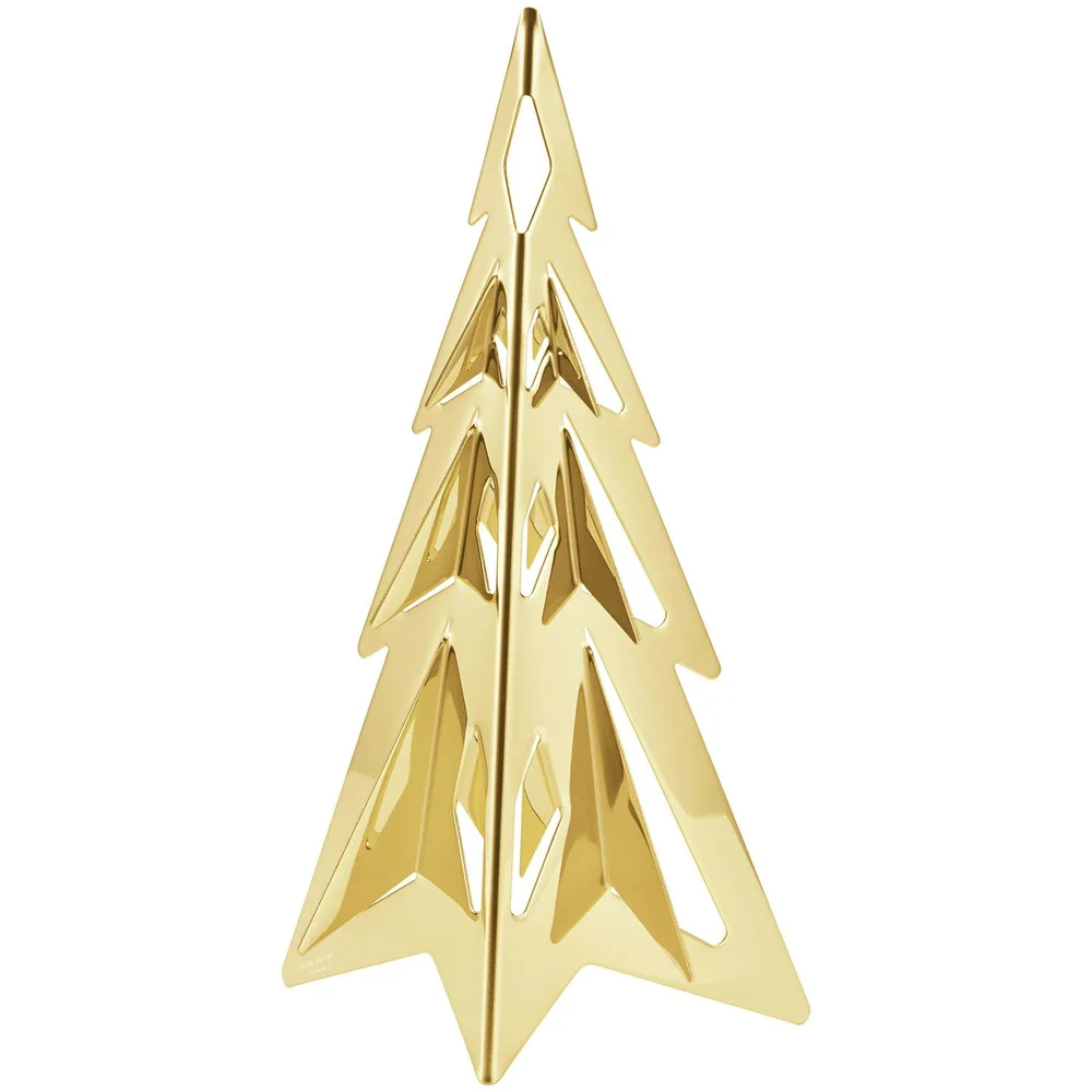 Juletrær, 18k Gullplettert 16,5 cm v:6541312