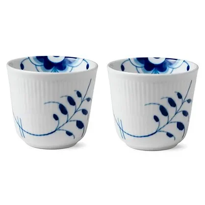 Blue Fluted Mega termokrus 2-pakn. v:865854 Blue Fluted Mega termokrus 2-pakn. v:865854