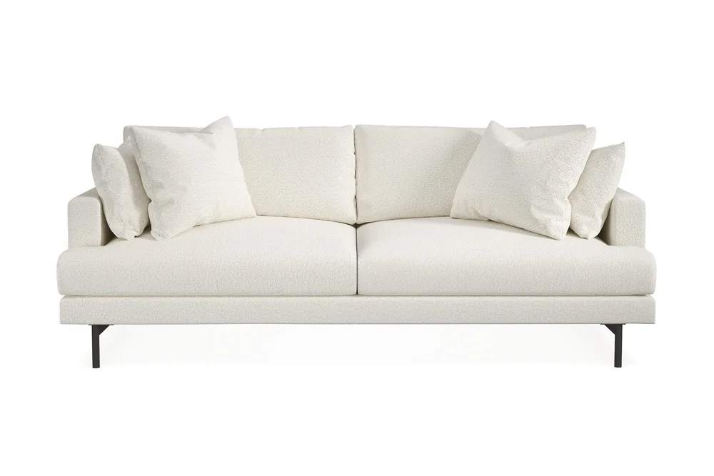 Menard 4-seters Dyp Sofa i Bouclé v:4749592