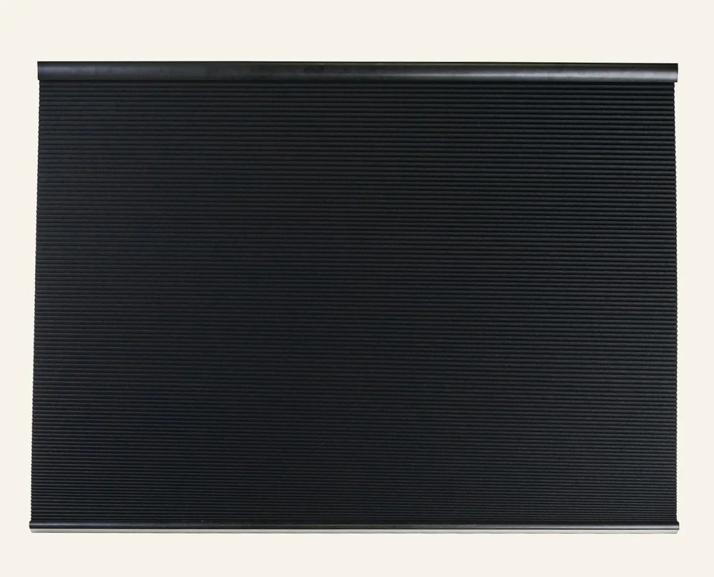 Lystett dobbel plisségardin svart – 70×160 cm v:311258 Lystett dobbel plisségardin svart – 70×160 cm v:311258