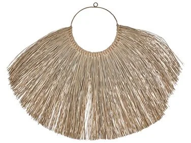Veggdekorasjon HATINH 70 cm Sjøgras Naturlig v:3615079 Veggdekorasjon HATINH 70 cm Sjøgras Naturlig v:3615079