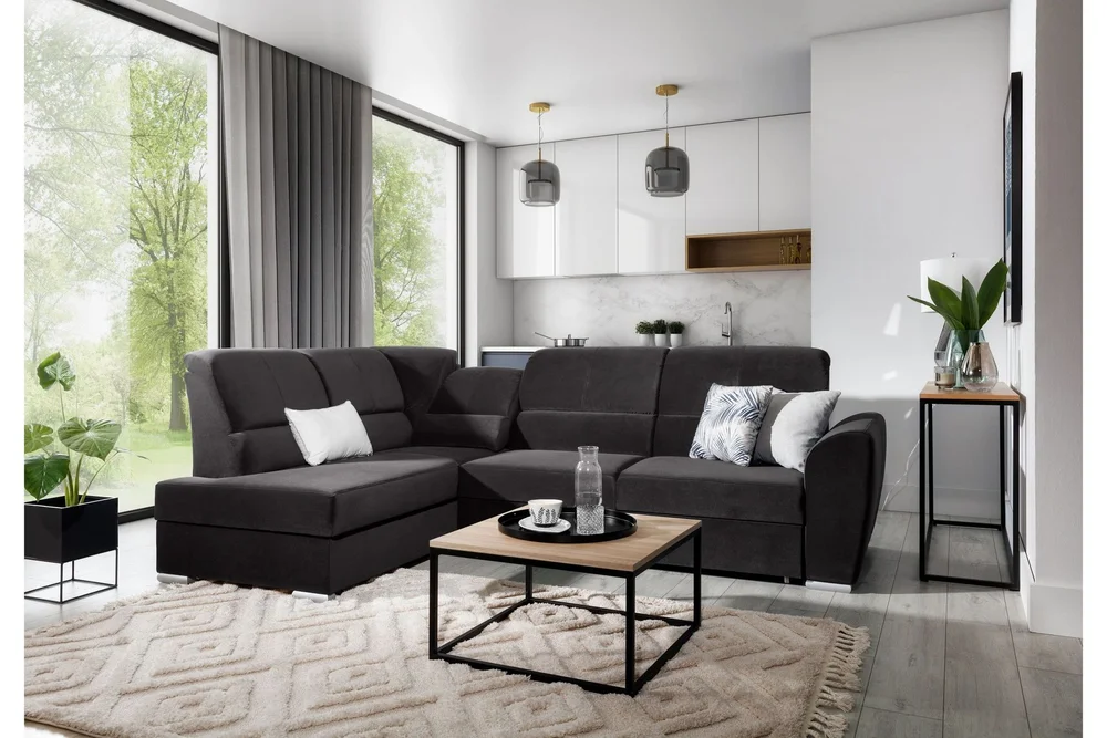 Sajmon Sovesofa m. Sjeselong 3-seter v:4797350
