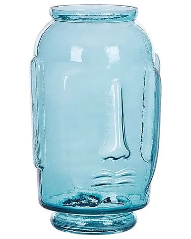 Dekorativ vase SAMBAR 31 cm Glass Blå v:7266037 Dekorativ vase SAMBAR 31 cm Glass Blå v:7266037